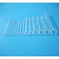 Deep processing quartz glass tube