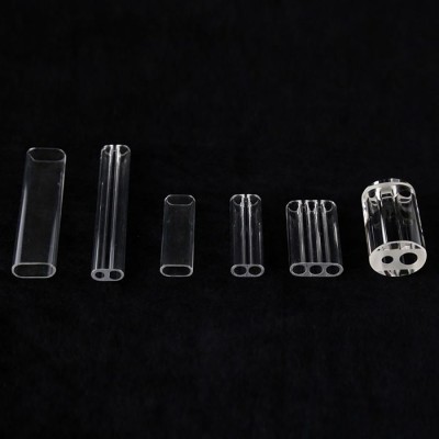 Custom-made high purity quartz sight glass part