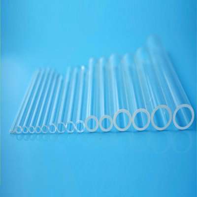 High Temperature Capillary Quartz Open End Glass Cylinders Test Tubes Price