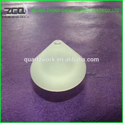 CNC Dull Polishing Heat Resistance Quartz Glass Ware