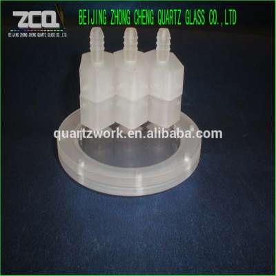 High Purity Customized CNC Machined Quartz Glass Ware