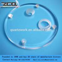 Small Quartz Loop or Ring or Flang with Transmission of UV light