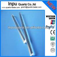 fused silica transparent quartz glass rod