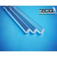 High purity fibre quartz glass rods fused silica rods