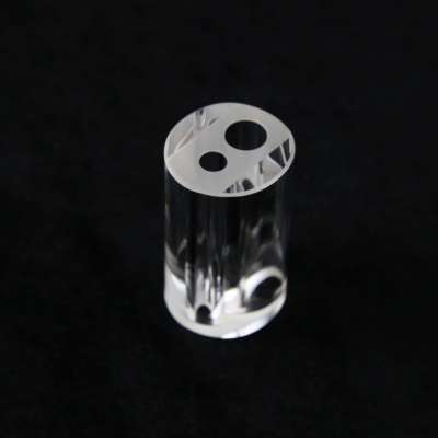 CNC quartz parts high-temperature Cerium Doped Quartz  laser cavity filter