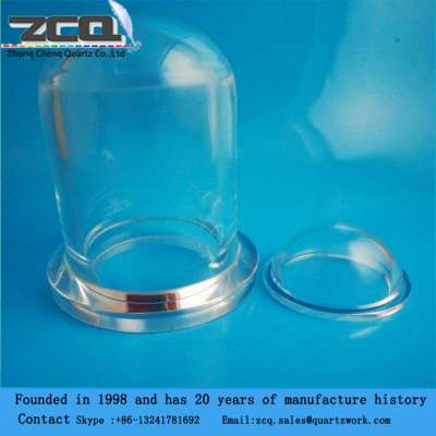 High Quality wholesale Quartz glass bell jar