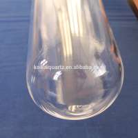 large Diameter Quartz Tube with One End Closed /test tube