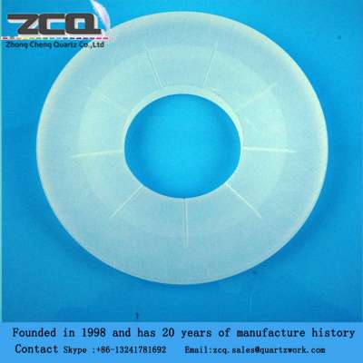 High Quality And Good Appearance Quartz Ring Fused Silica Hoop