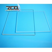 Transparent Kinds Of Dimension Clear Quartz Glass Plate